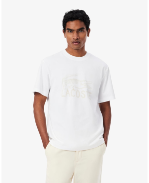 Camiseta de Algodón Estampada – Lacoste