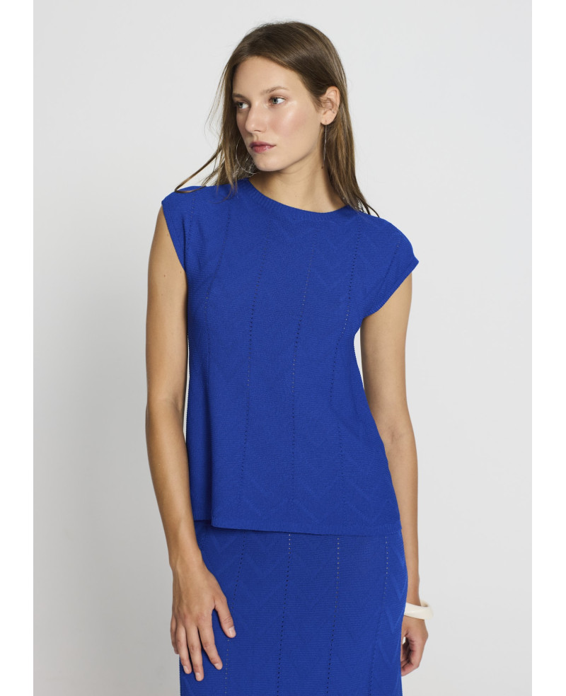 Top Mer textura flechas